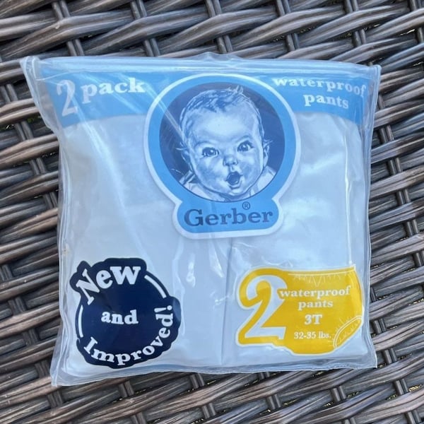Gerber Waterproof Pants Size 3T 2 Pack