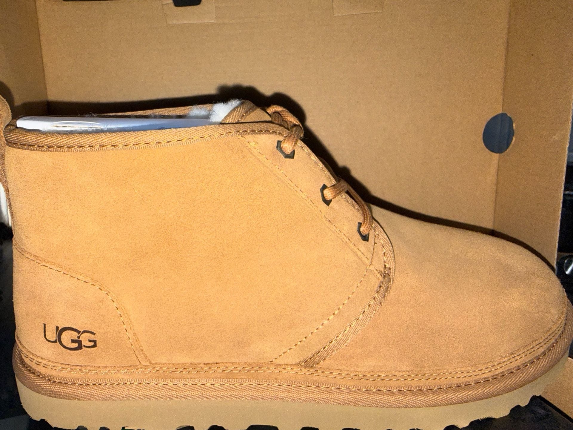 UGG Men’s Neumel Chukka Boots – Chestnut – Size 12 2