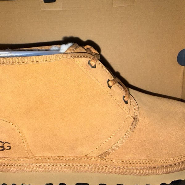 UGG Men’s Neumel Chukka Boots – Chestnut – Size 12