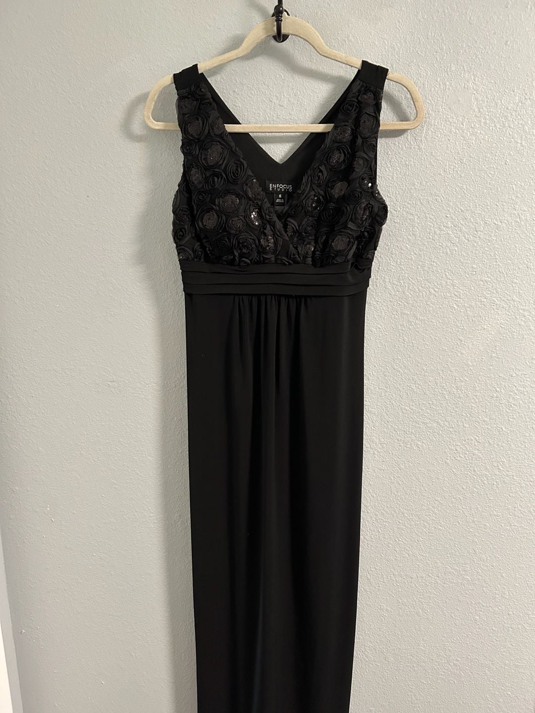 JH Evenings Women's Sleeveless Boat-Neck Short Dress Size 16 NWT Color Black 2