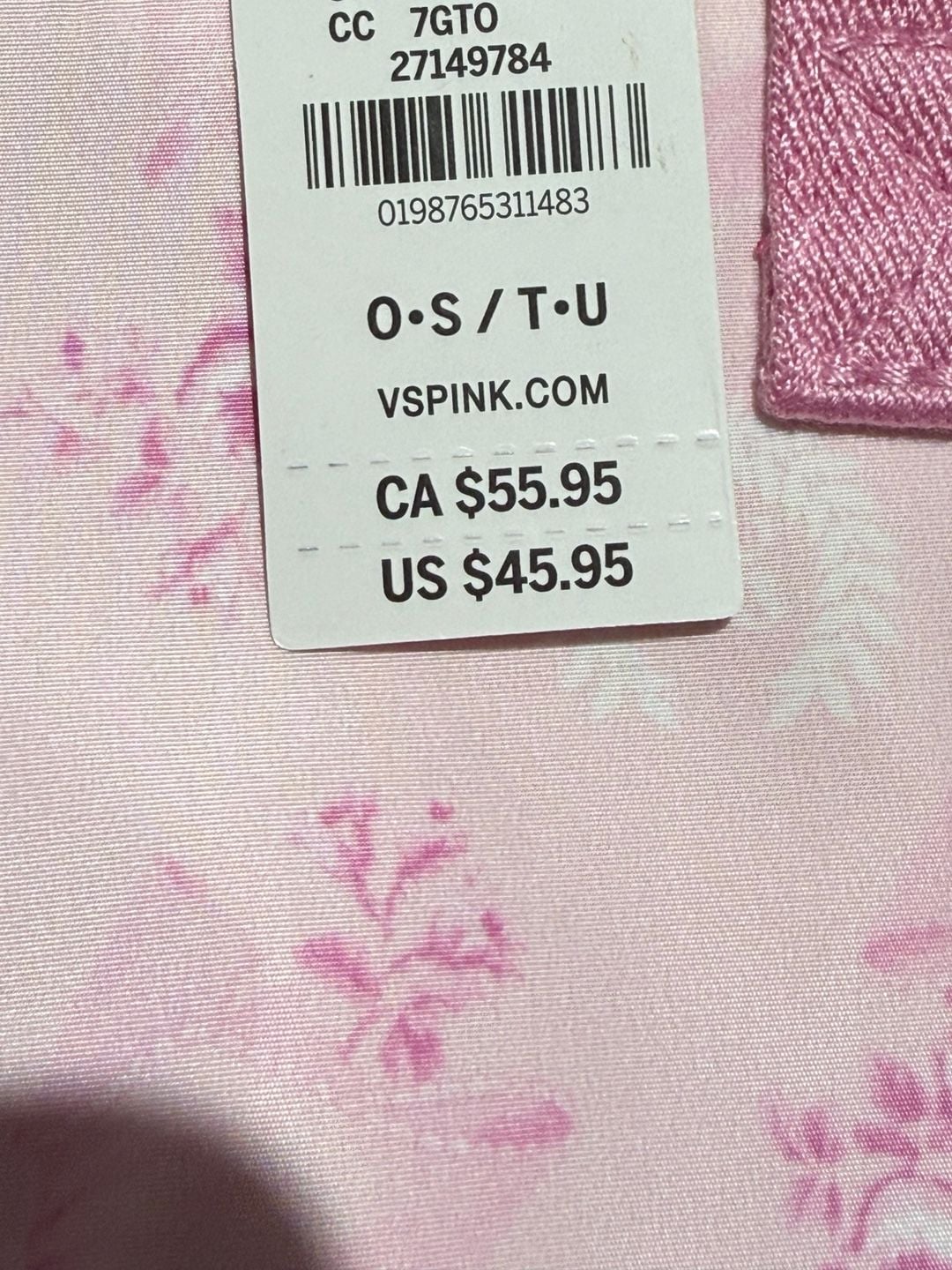 PINK x LoveShackFancy Beaux Icons Mini Tote Crossbody NWT Floral Pink 5