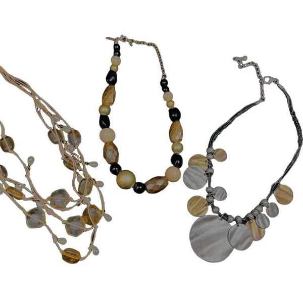 Statement Necklace Lot of 3