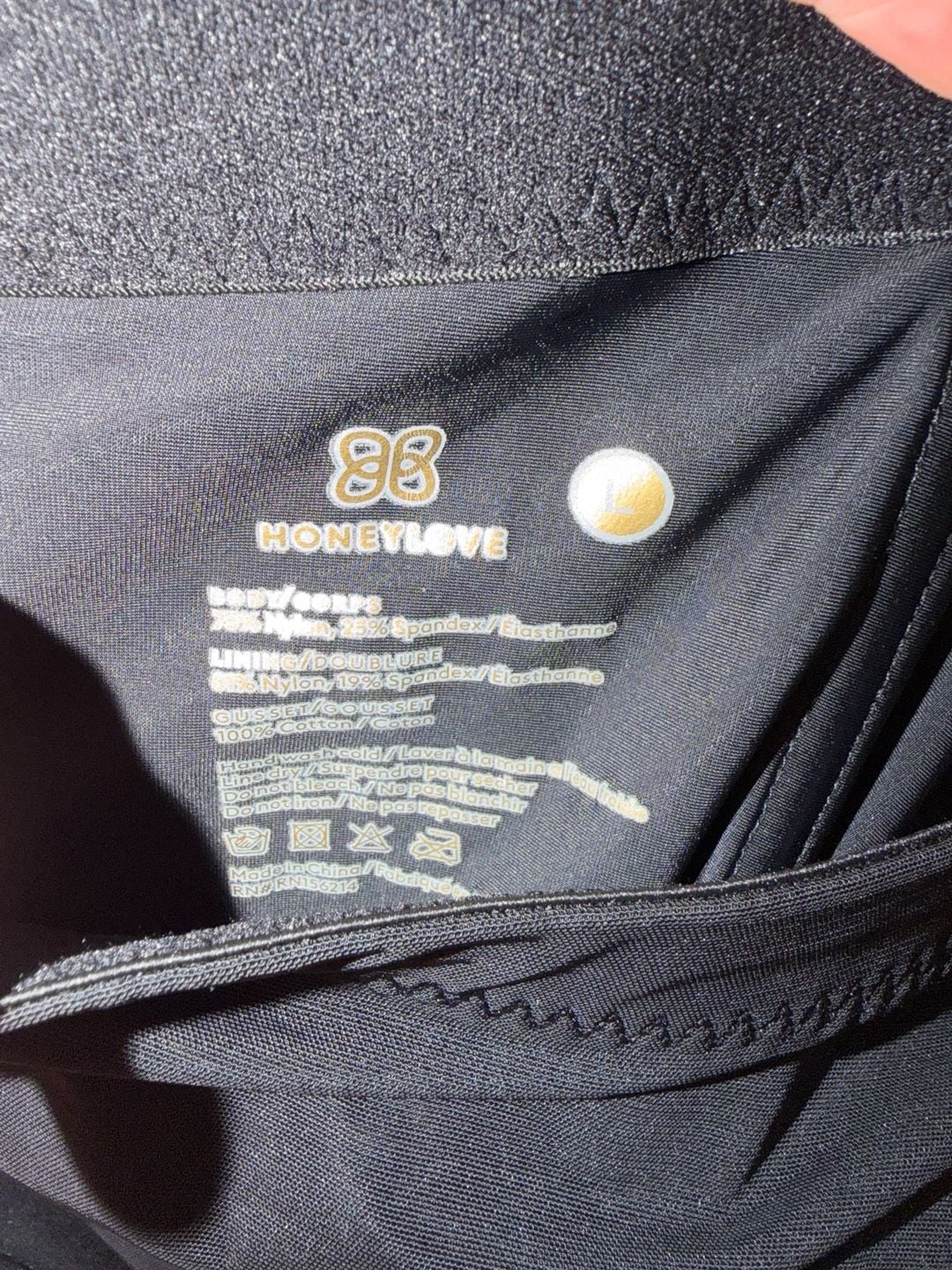 Honeylove Shapewear Runaway Super Power Shorts Sculptwear Black New Plus Size 1X 8