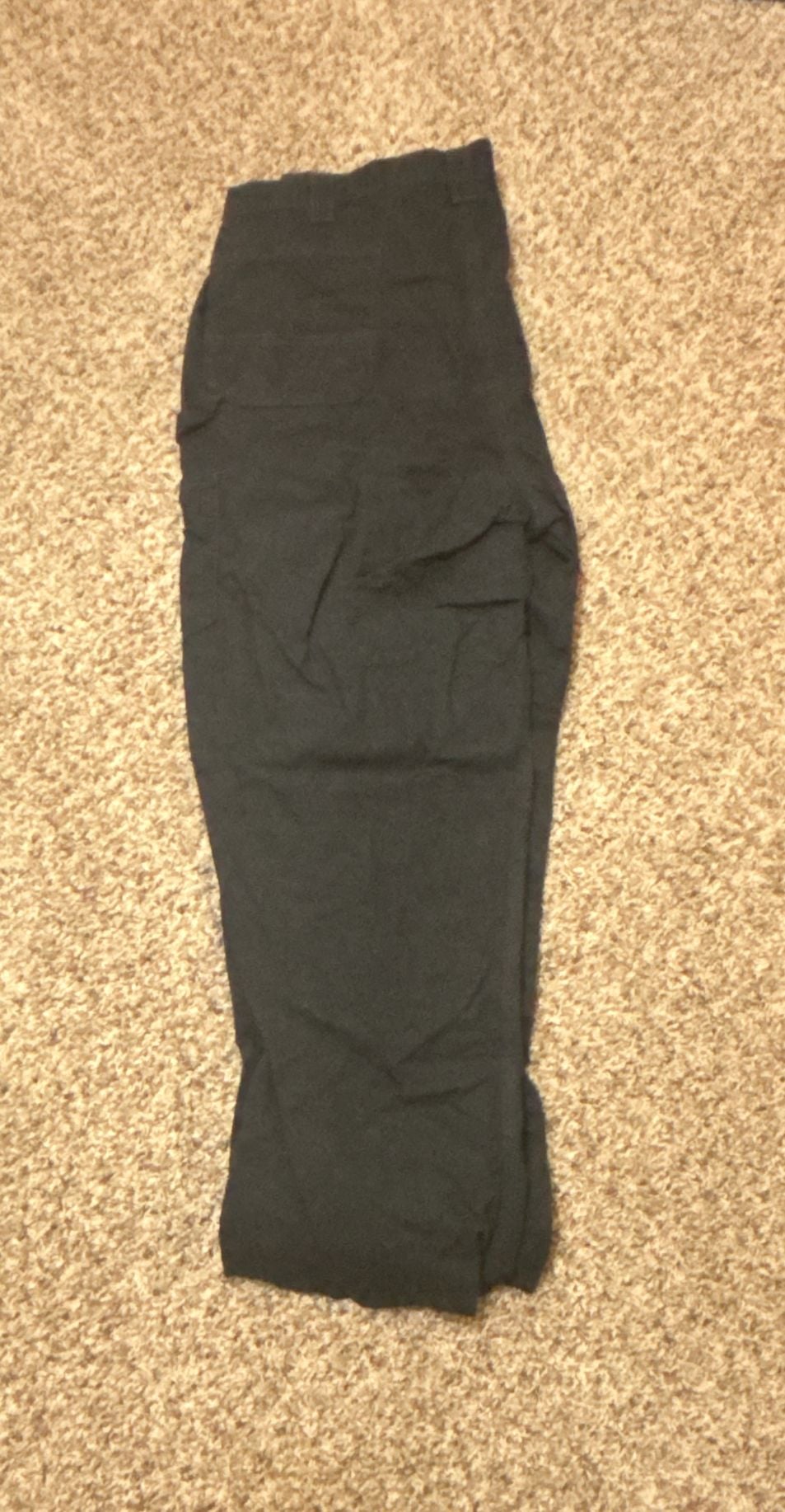 Carhartt Work Pants Size 42x32 Black Utility Cargo 8