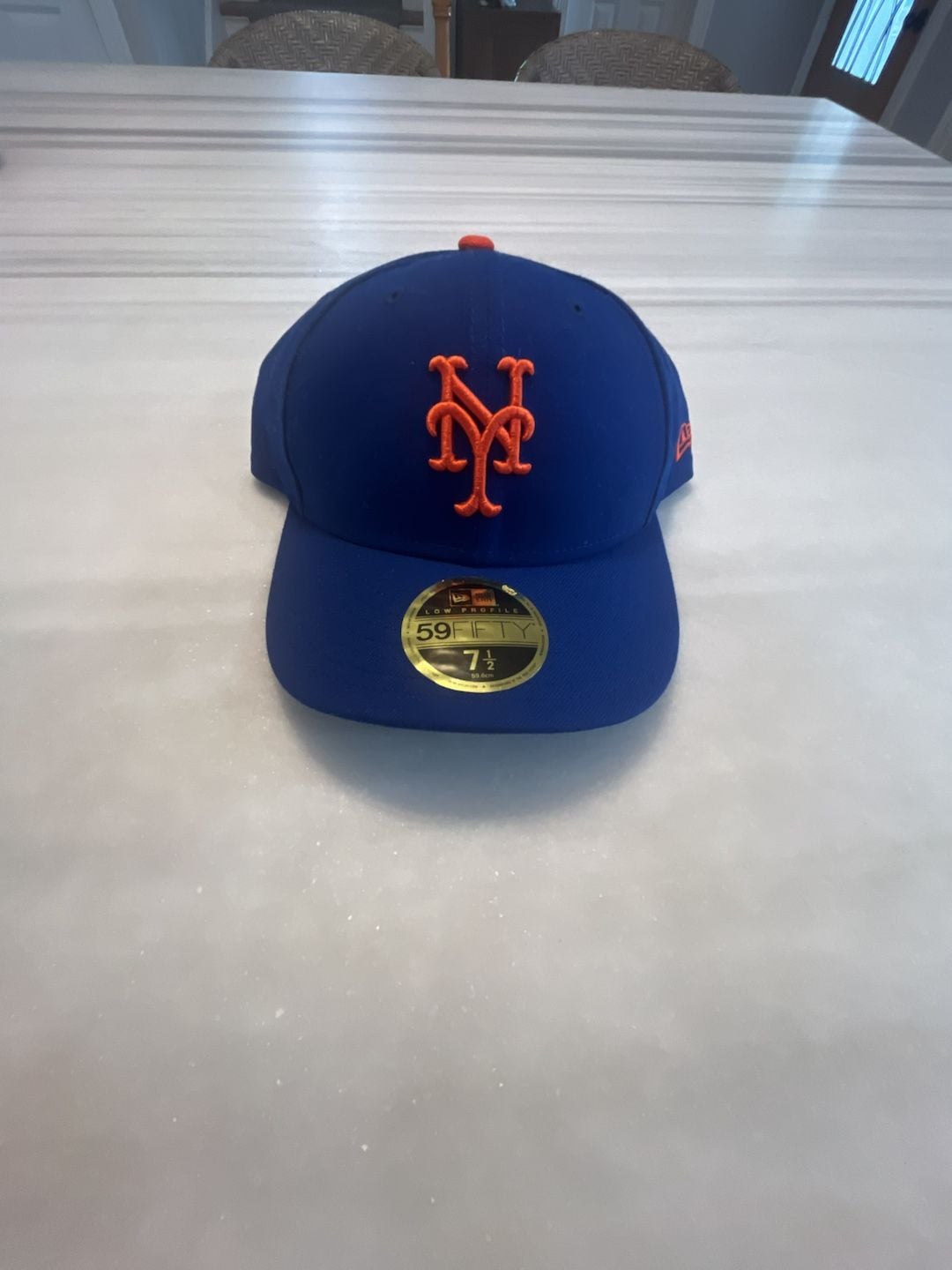 New Era New York Mets Low Profile 59FIFTY Fitted Hat Size 7 1/2 2