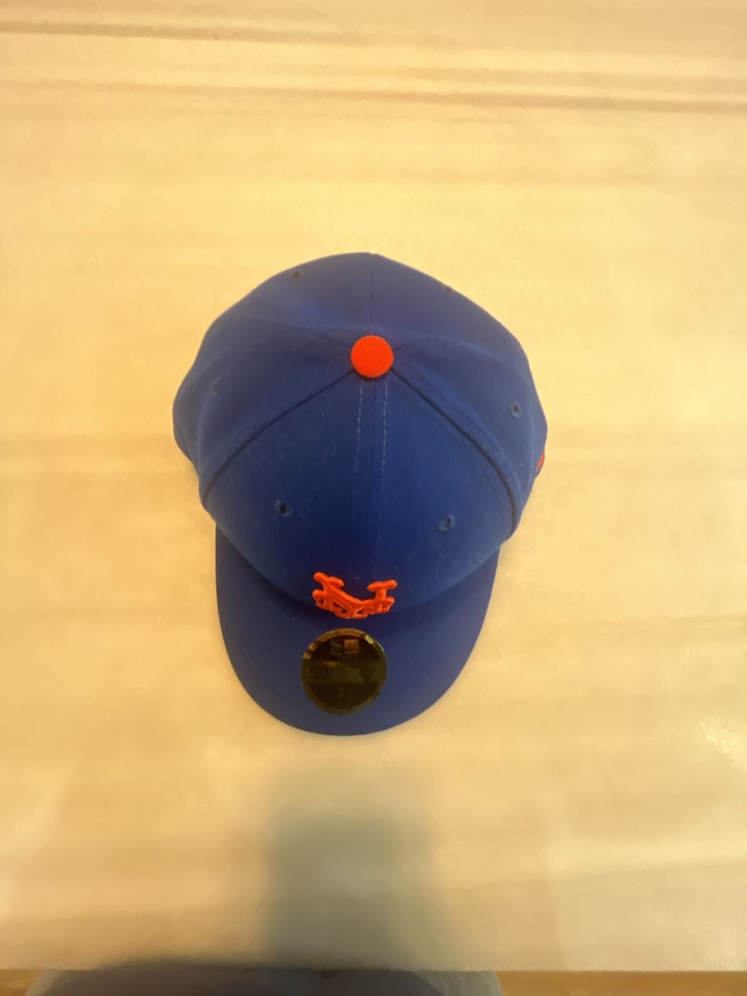 New Era New York Mets Low Profile 59FIFTY Fitted Hat Size 7 1/2 3