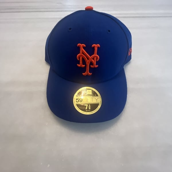 New Era New York Mets Low Profile 59FIFTY Fitted Hat Size 7 3/8