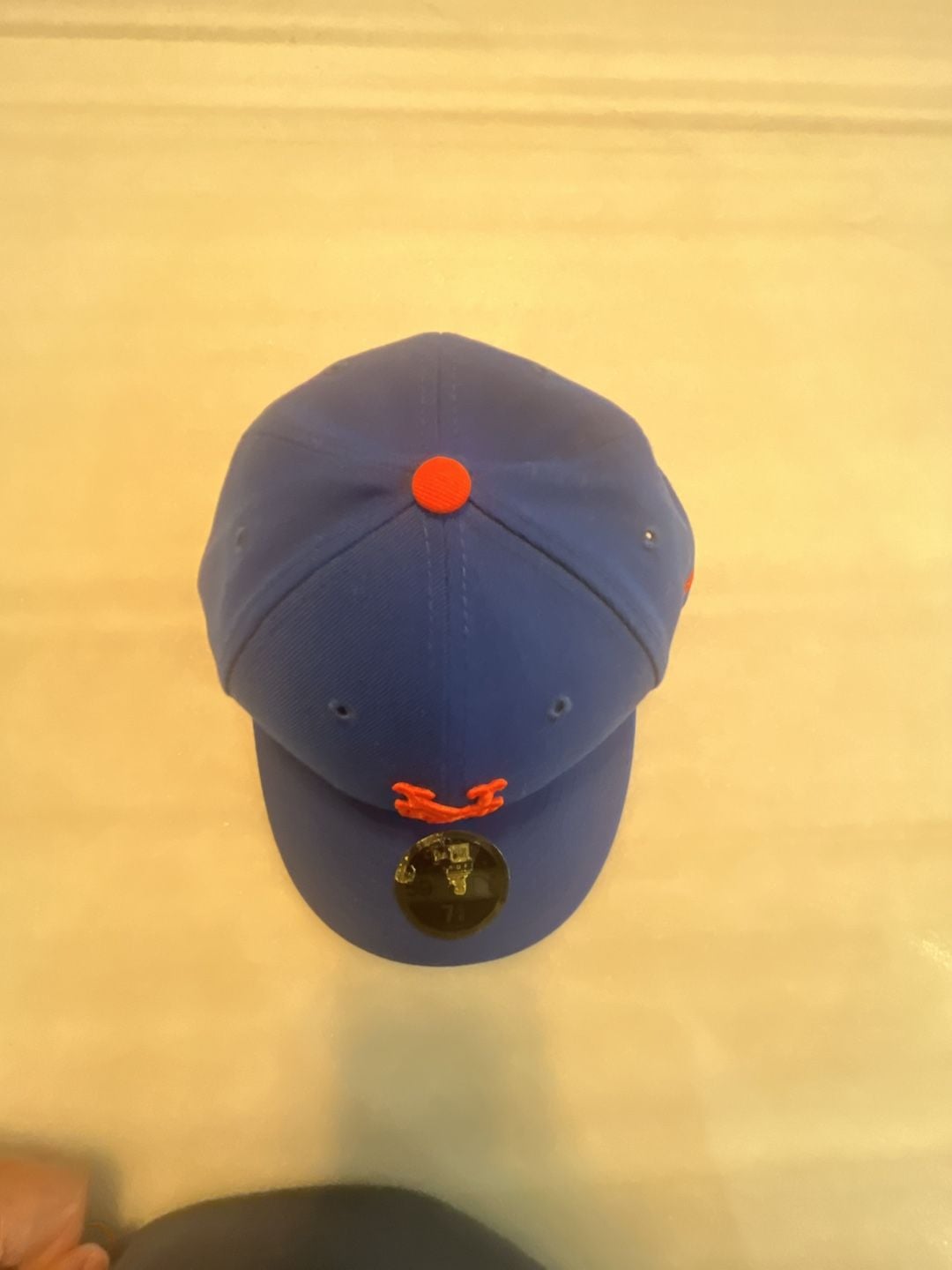 New Era New York Mets Low Profile 59FIFTY Fitted Hat Size 7 3/8 3