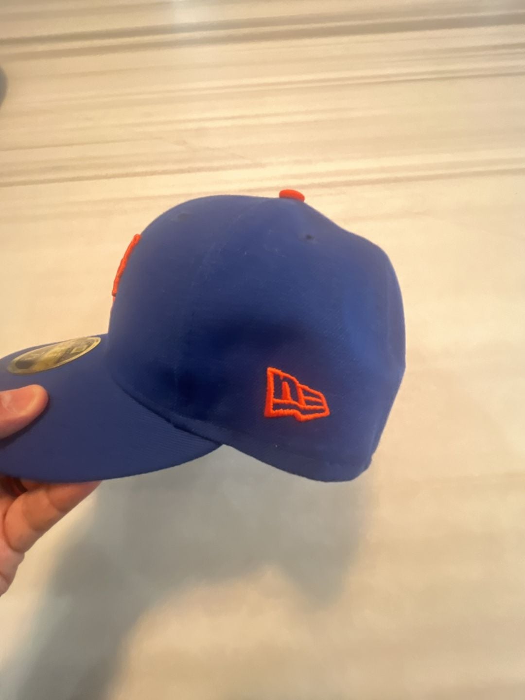 New Era New York Mets Low Profile 59FIFTY Fitted Hat Size 7 3/8 4