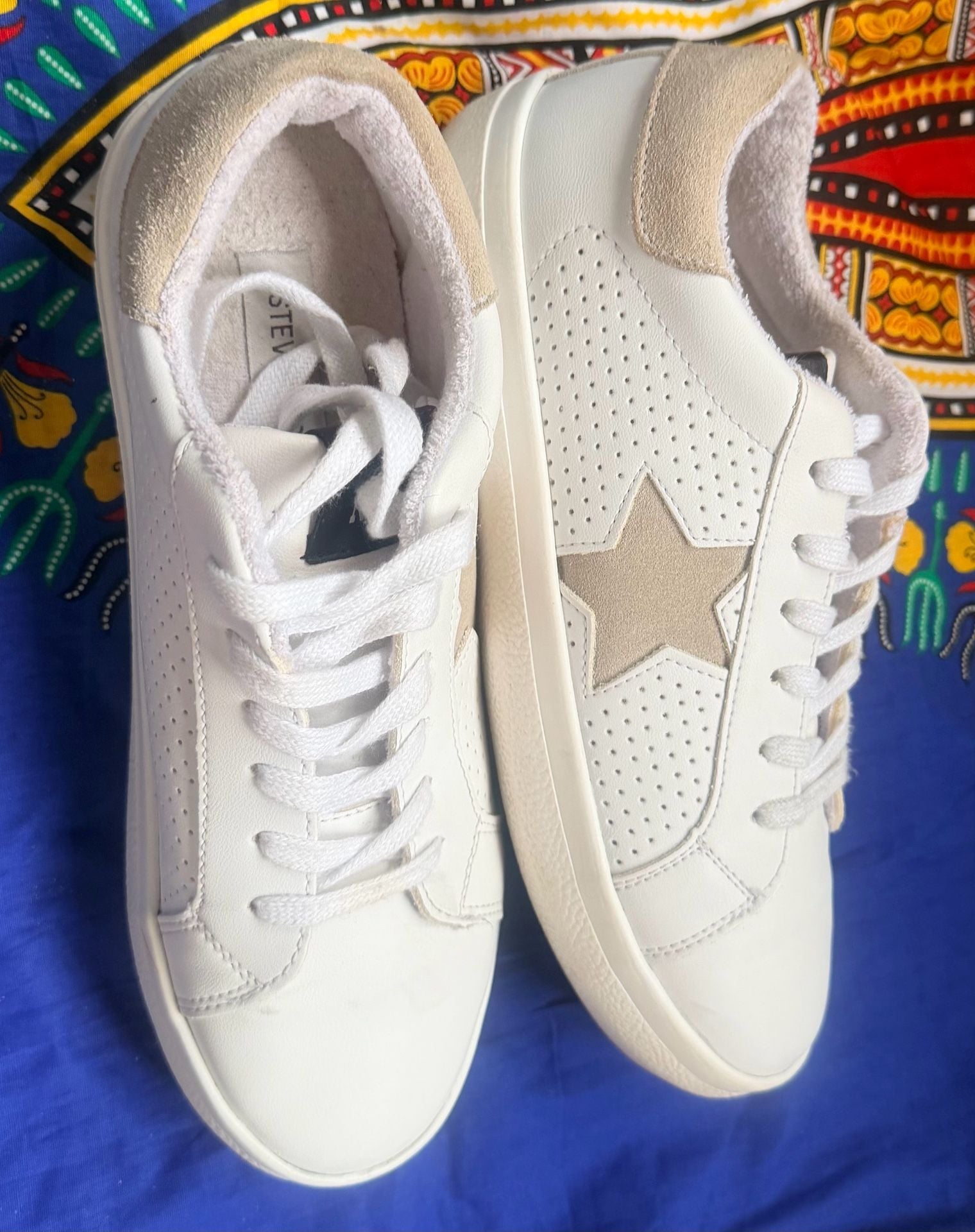 Steve Madden Starling Sneaker White Multi 3