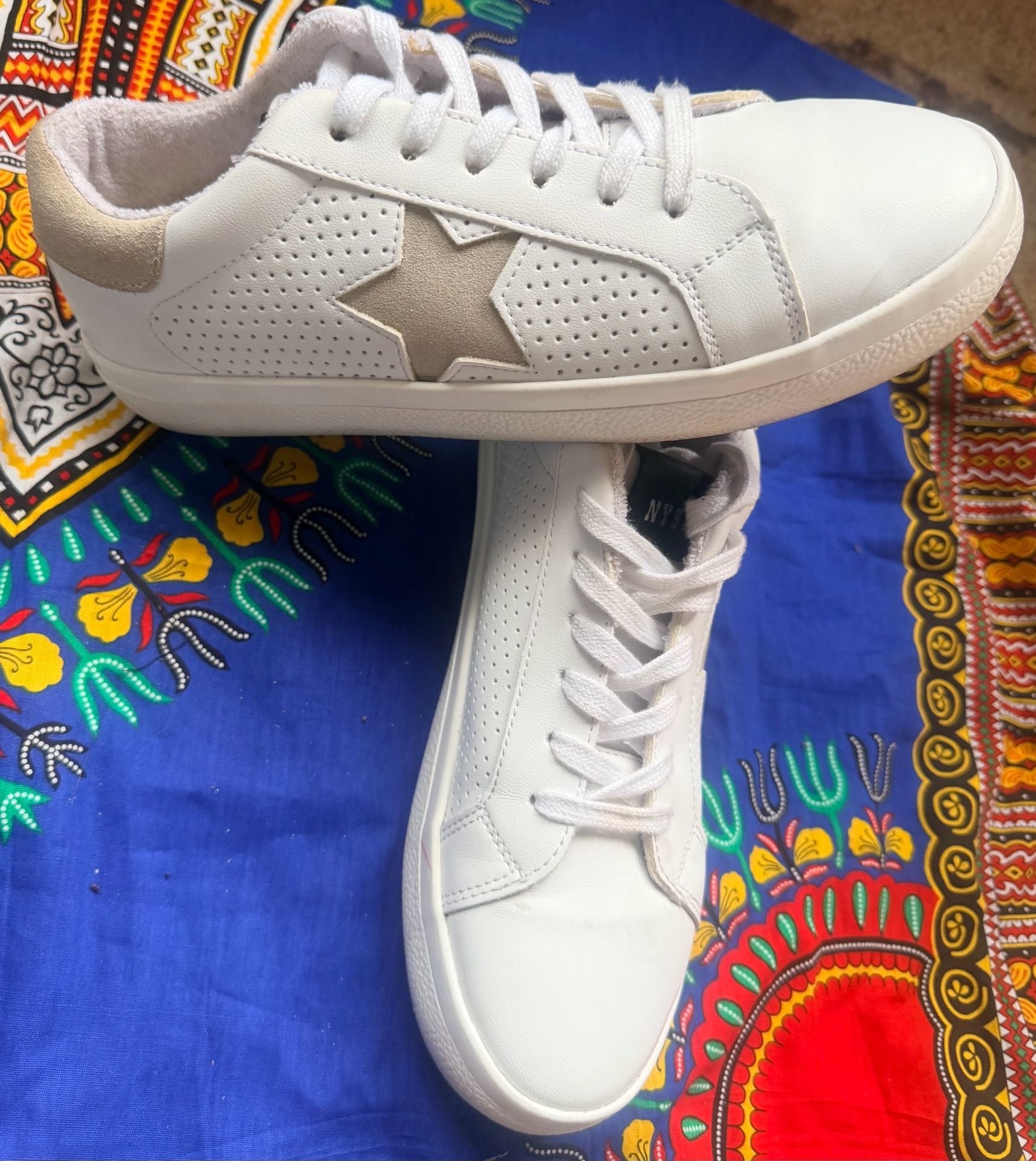 Steve Madden Starling Sneaker White Multi 4