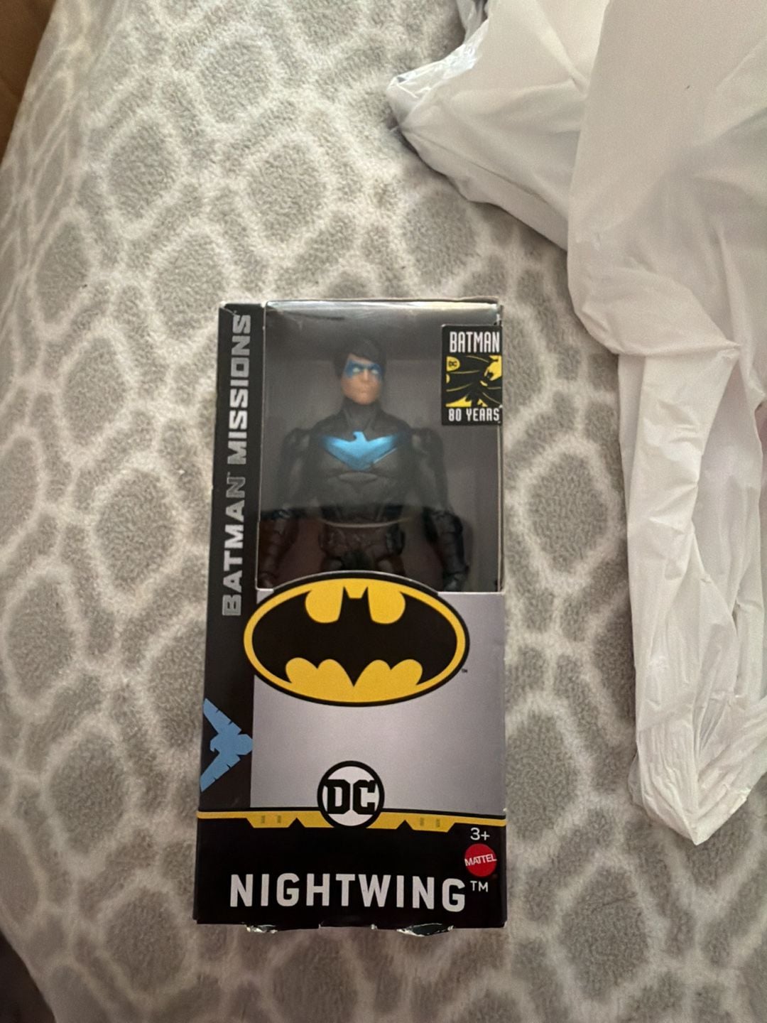 Batman Missions DC 6 Inch Action Figures 5 Pack Includes The Joker, Grey Suit Batman, Black Suit Batman, Robin and Nightwing 5 Point Articulation - .com, 1