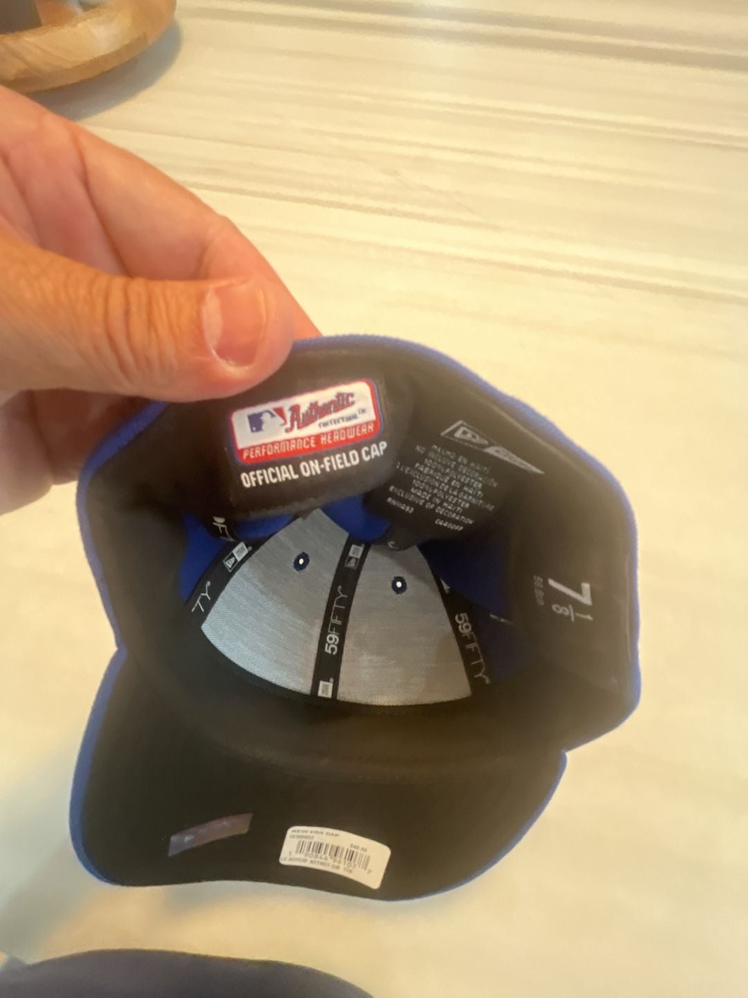 New Era New York Mets Low Profile 59FIFTY Fitted Hat Size 7 1/8 Royal 8