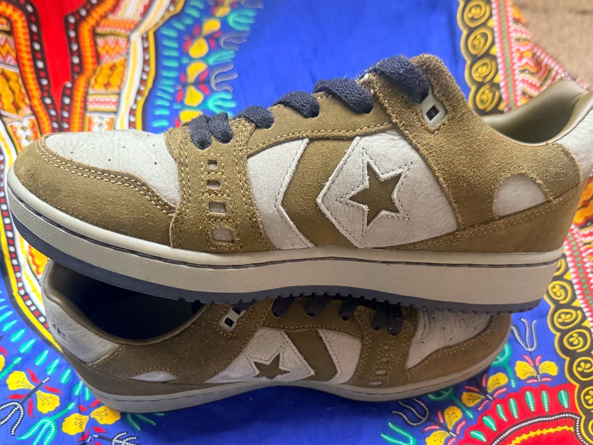 Converse CONS x Sneeze AS-1 Pro Low Top Skate Shoes Olive Submarine 2