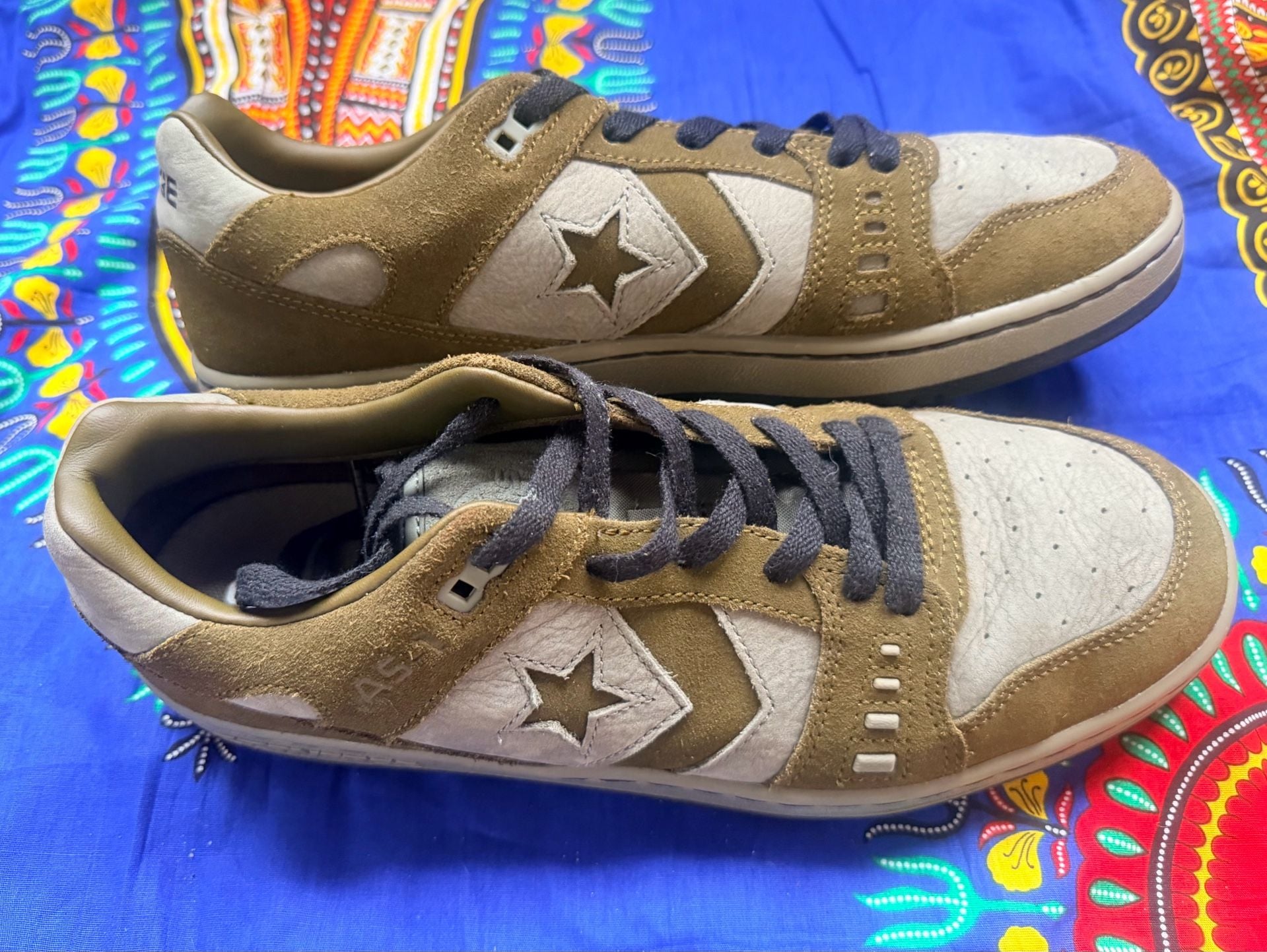 Converse CONS x Sneeze AS-1 Pro Low Top Skate Shoes Olive Submarine 4
