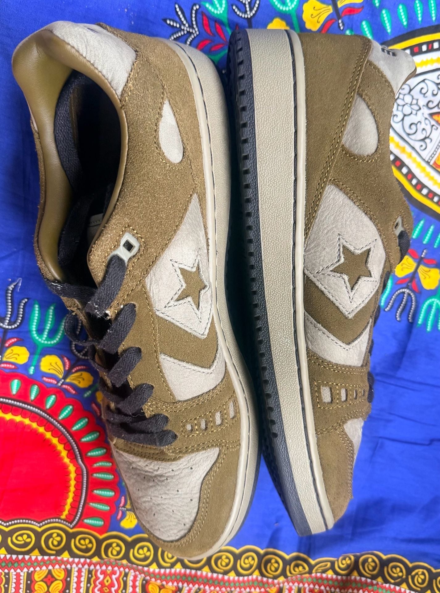 Converse CONS x Sneeze AS-1 Pro Low Top Skate Shoes Olive Submarine 5