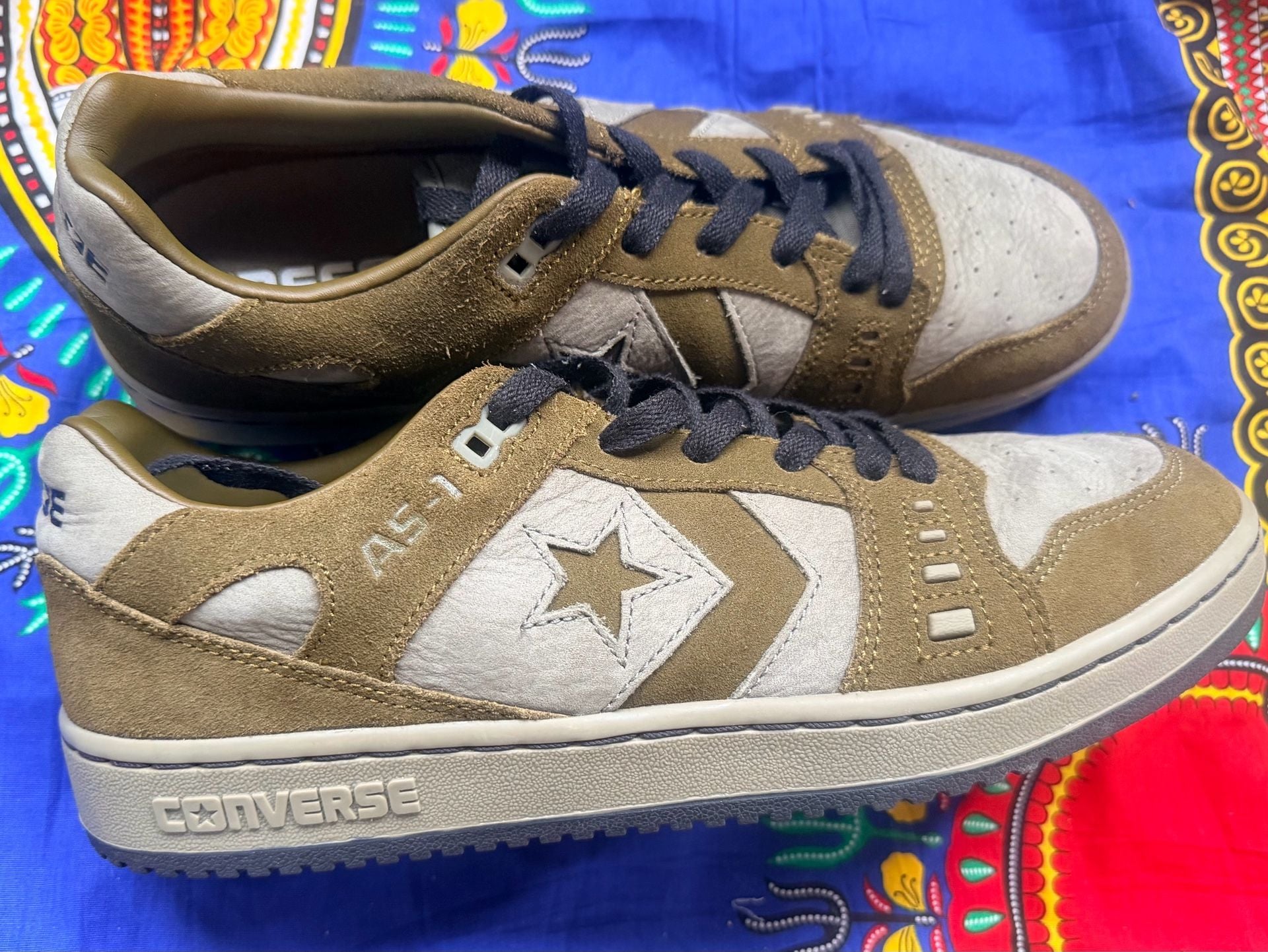 Converse CONS x Sneeze AS-1 Pro Low Top Skate Shoes Olive Submarine 6