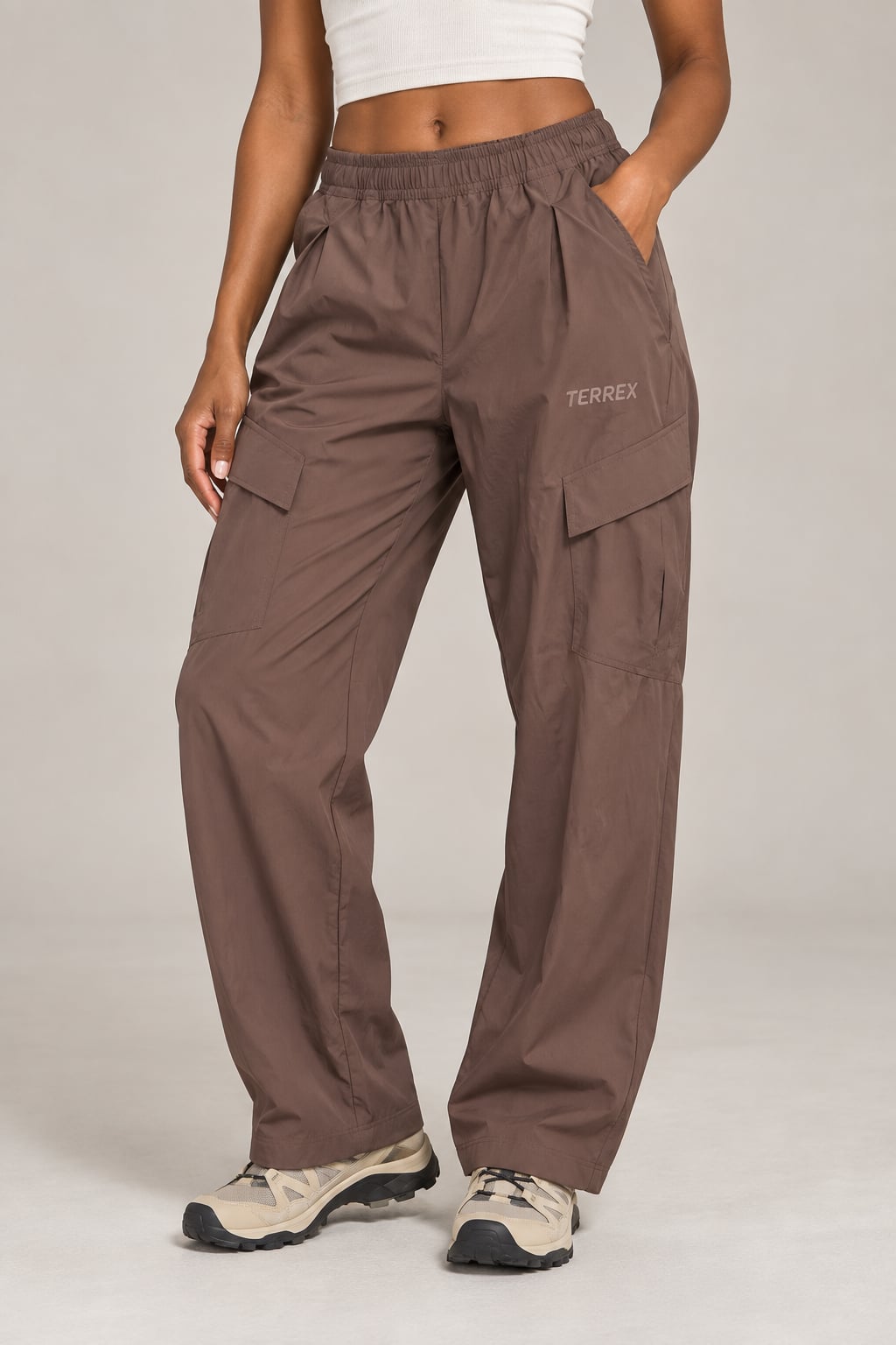Adidas Terrex Xploric CLIMA365 Cargo Pants Brown, Size M 2
