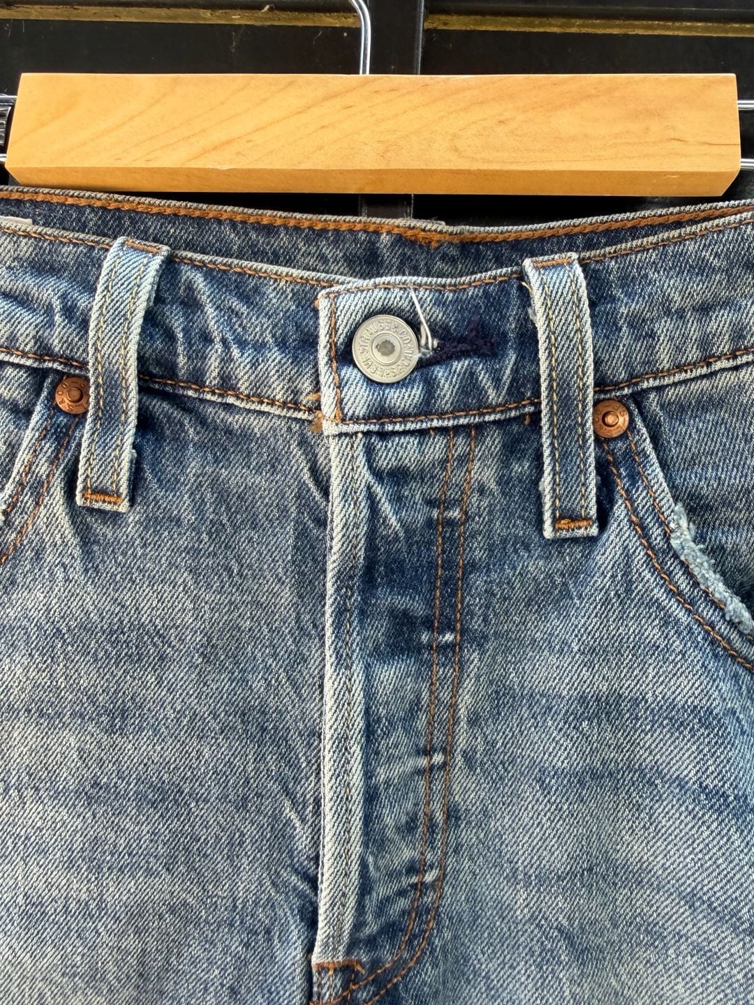 Levi's 501 Original Denim Shorts Size W27 4