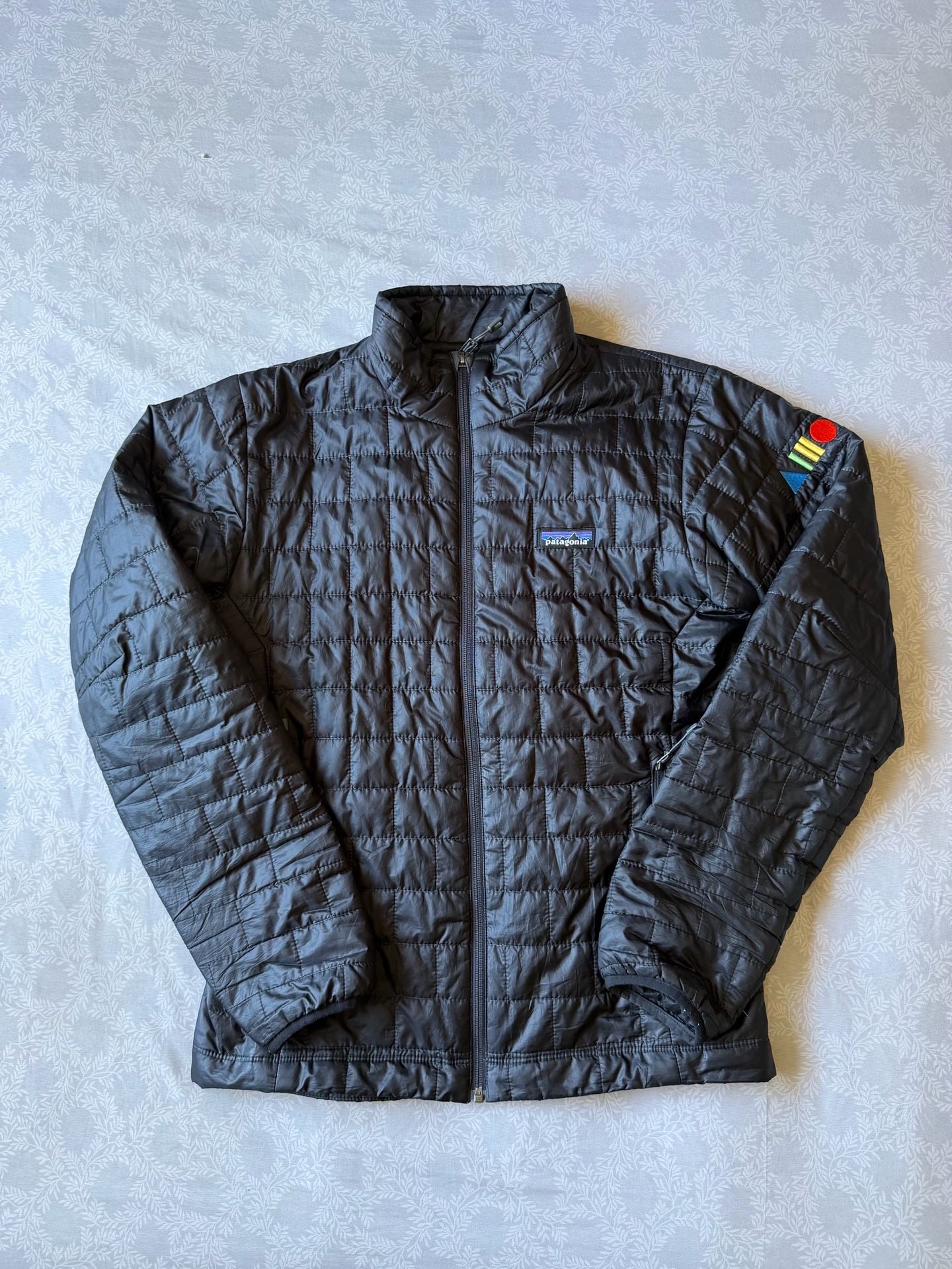 Patagonia Nano Puff Jacket Men's Size S Black PrimaLoft Insulated Puffer Coat 2