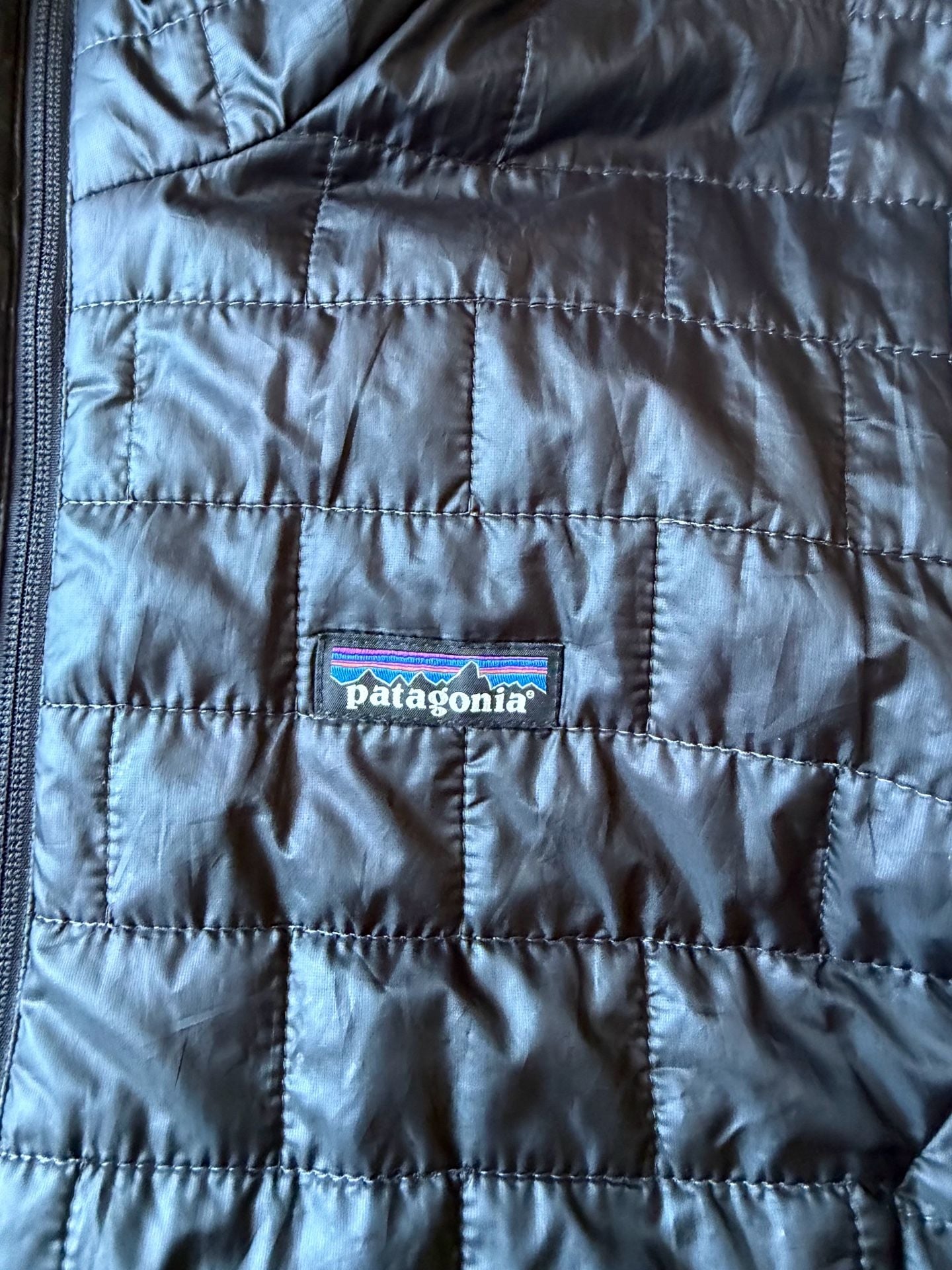 Patagonia Nano Puff Jacket Men's Size S Black PrimaLoft Insulated Puffer Coat 3