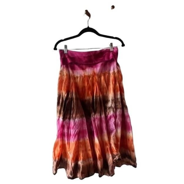 Tie Dye Fold Over Skirt Size M 