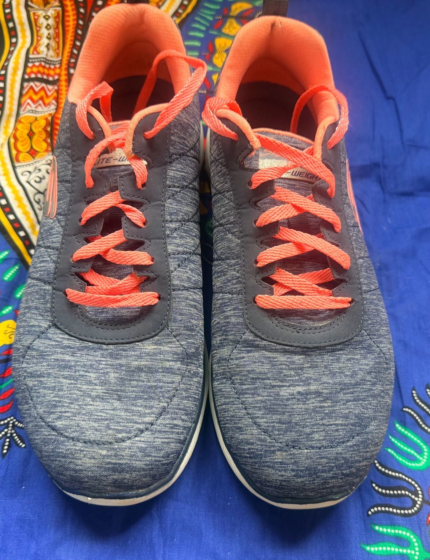 Skechers Flex Appeal 2.0 Sneakers Blue Coral Lite-Weight 2