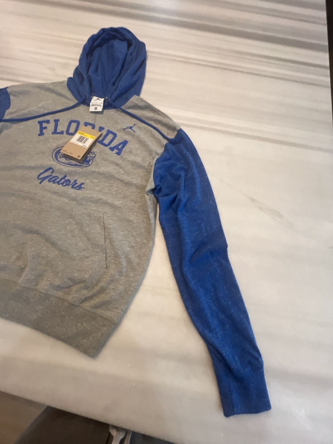 Jordan Florida Gators Hoodie Size  S Womens  Grey Blue 10