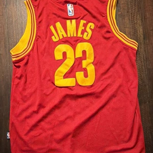 Adidas LeBron James Cleveland Cavaliers Swingman Jersey Size XL