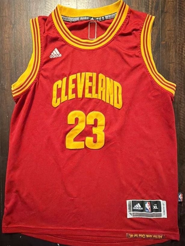 Adidas LeBron James Cleveland Cavaliers Swingman Jersey Size XL 3