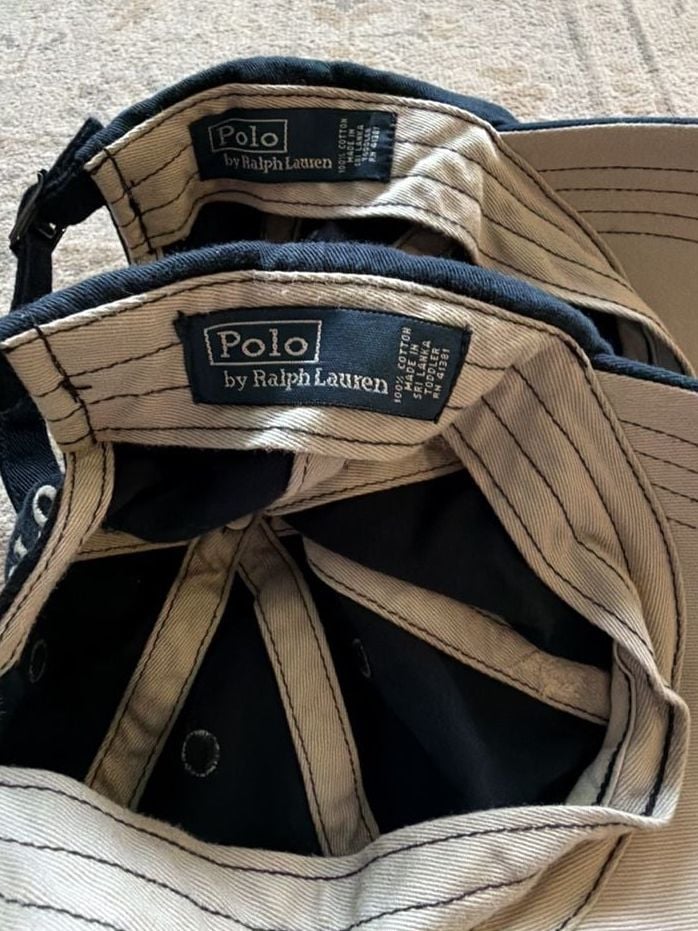 Polo Ralph Lauren Toddler Baseball Hat Size Toddler Black Chino Cap 3