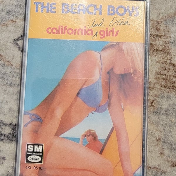 The Beach Boys California (And Other) Girls Cassette Tape 4XL-9516