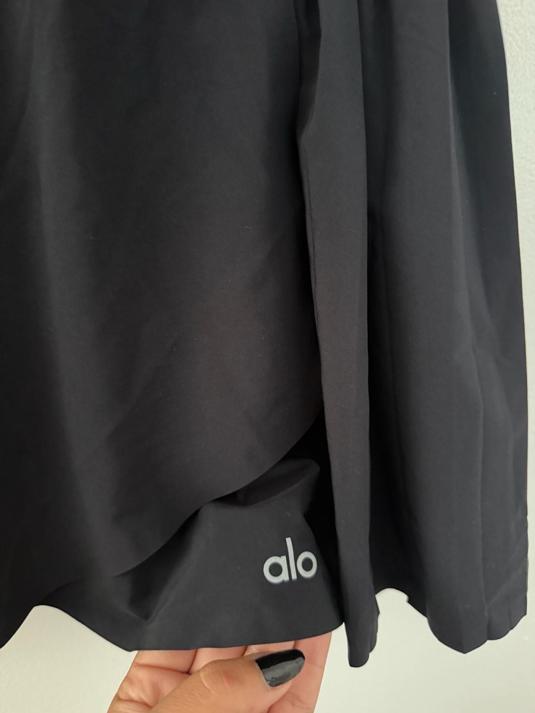 Alo Yoga Aces Tennis Skort Black 5