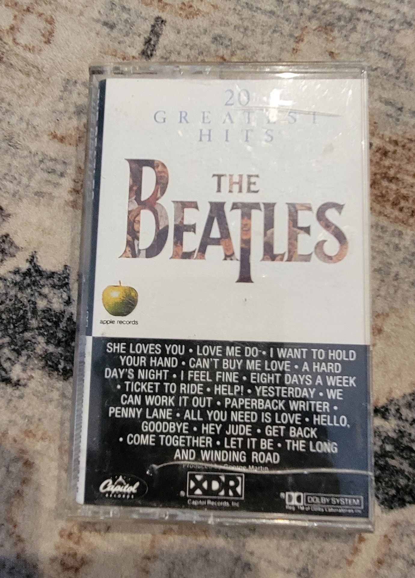 The Beatles 20 Greatest Hits Audio Cassette Tape C4-12245 1