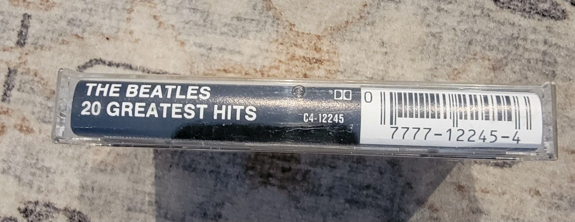 The Beatles 20 Greatest Hits Audio Cassette Tape C4-12245 2