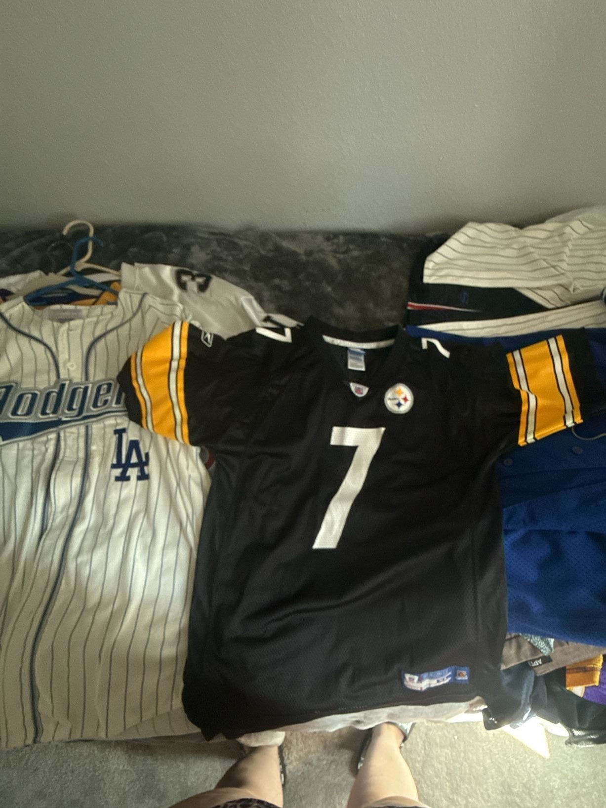Reebok Pittsburgh Steelers Ben Roethlisberger Jersey Size XL (18-20) 2