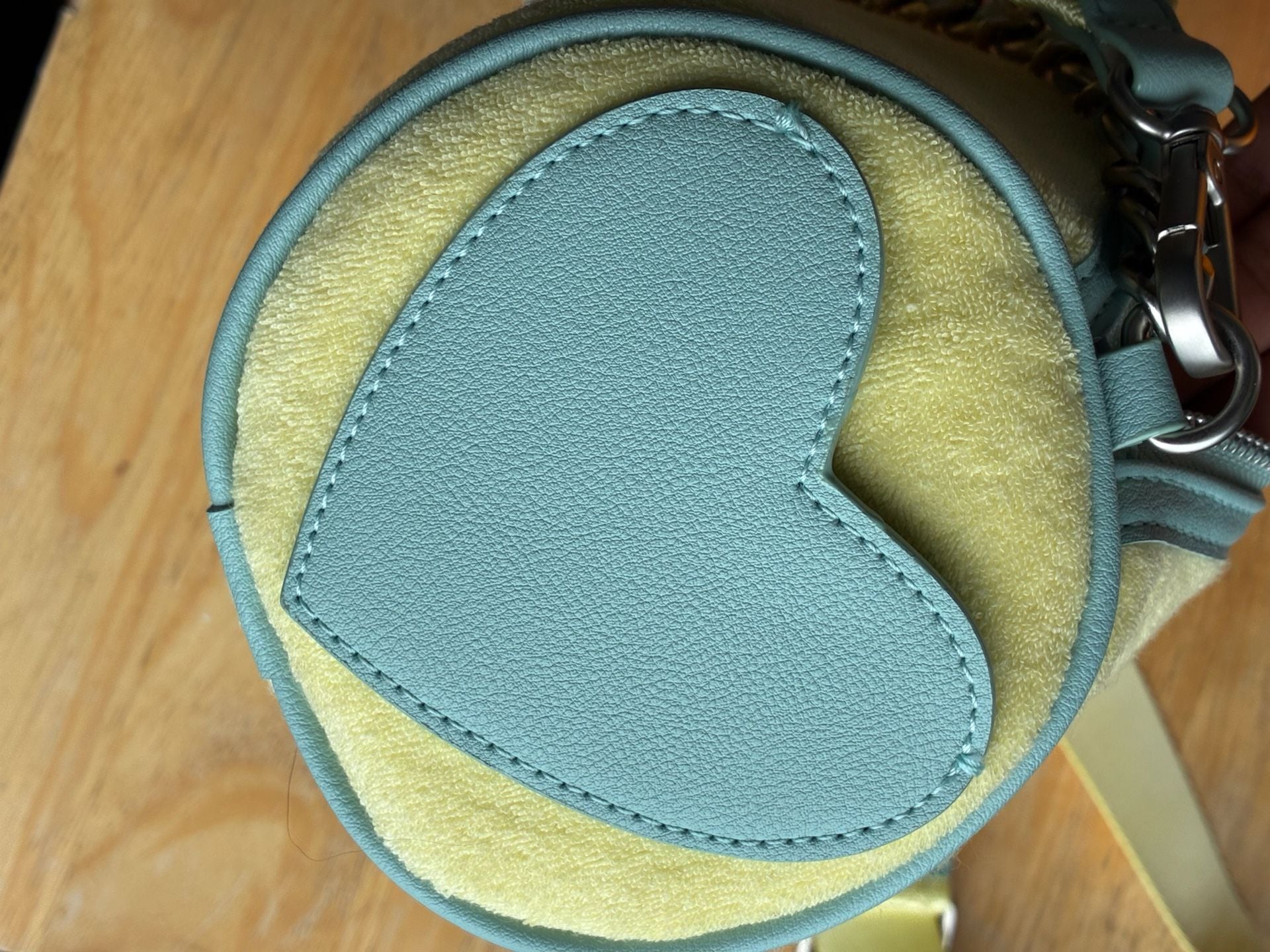 Juicy Couture Yellow Velour Barrel Bag 7