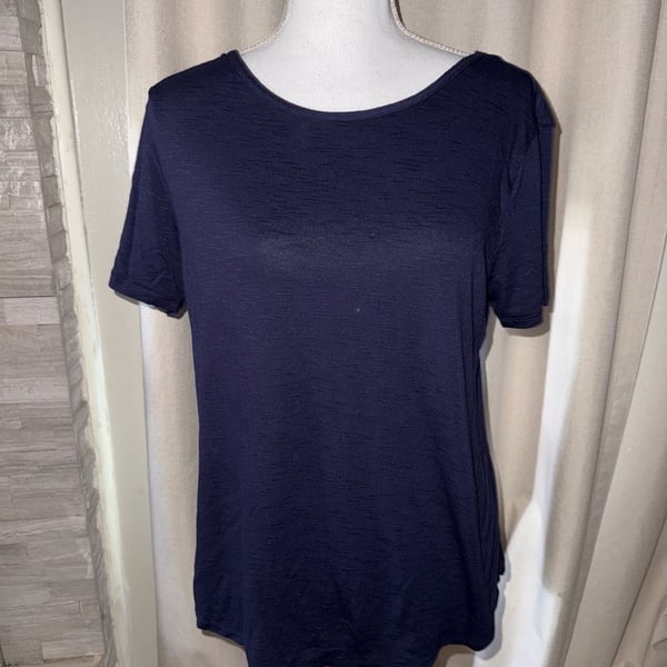 Buy BUNULU, Women's Short Sleeve Rib Henley Top Online - ,