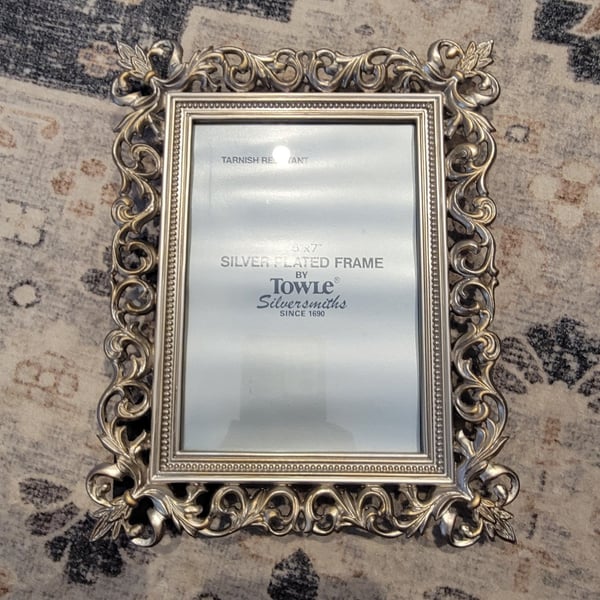 Towle Silversmiths 5x7 Silver Plated Picture Frame
