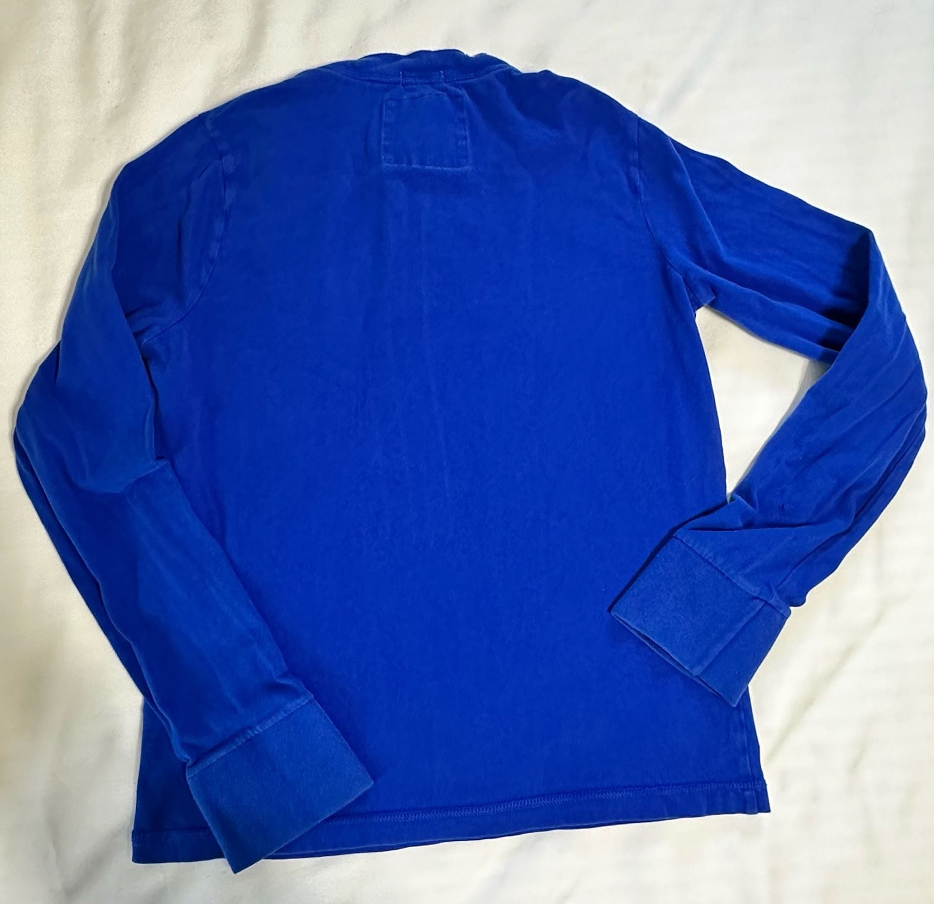 Abercrombie Kids Long Sleeve Henley Size XL Blue 5