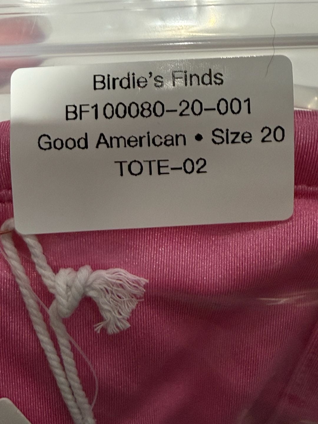 Good American Compression Shine Pants Size 20 Sorority Pink NWT $179 6