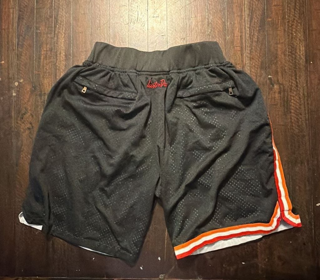 Just Don Miami Heat 1996-97 Basketball Shorts Size M 6