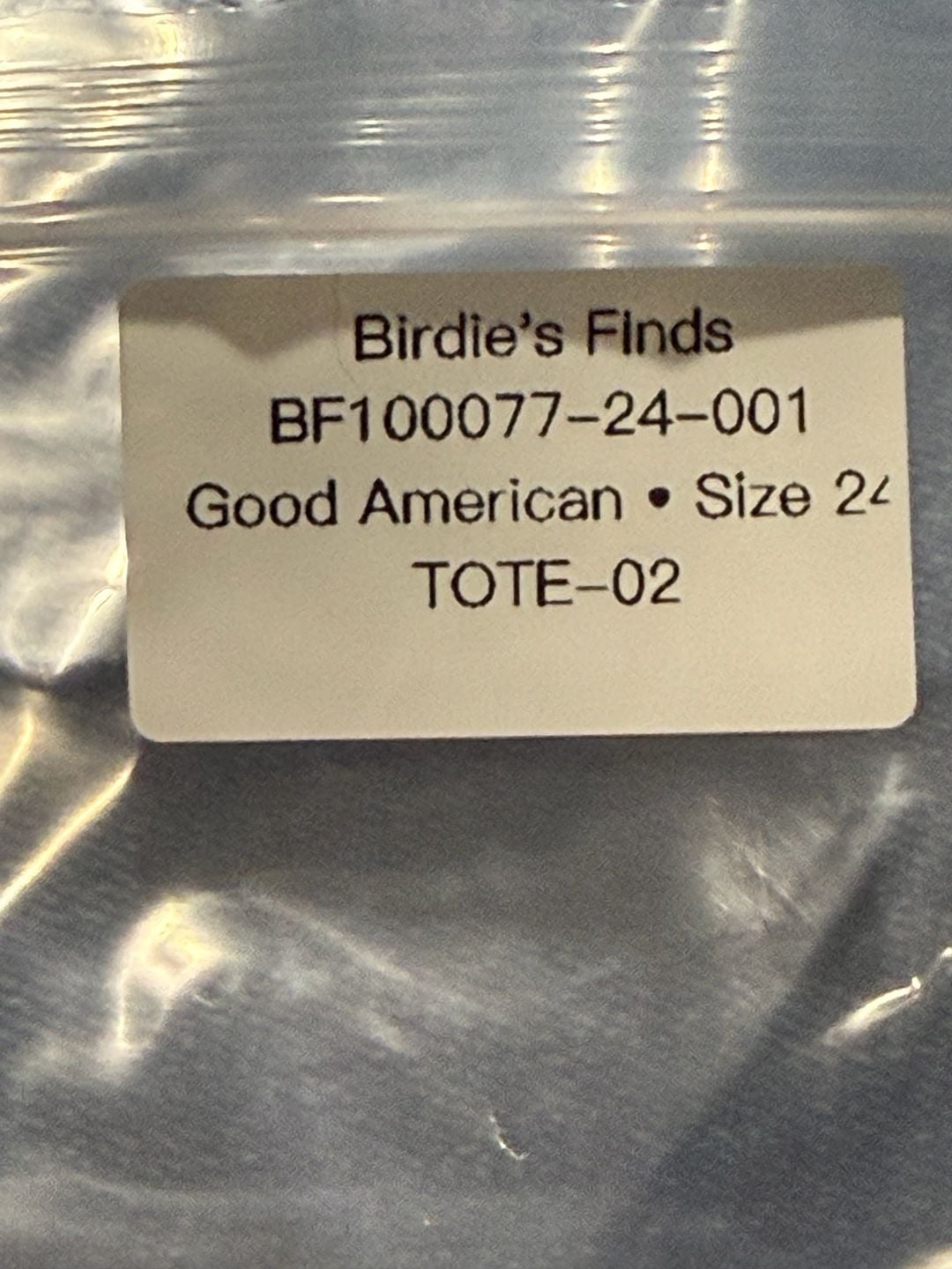 Good American Good Legs Crop Mini Boot Jeans Size 24 Indigo NWT $179 8