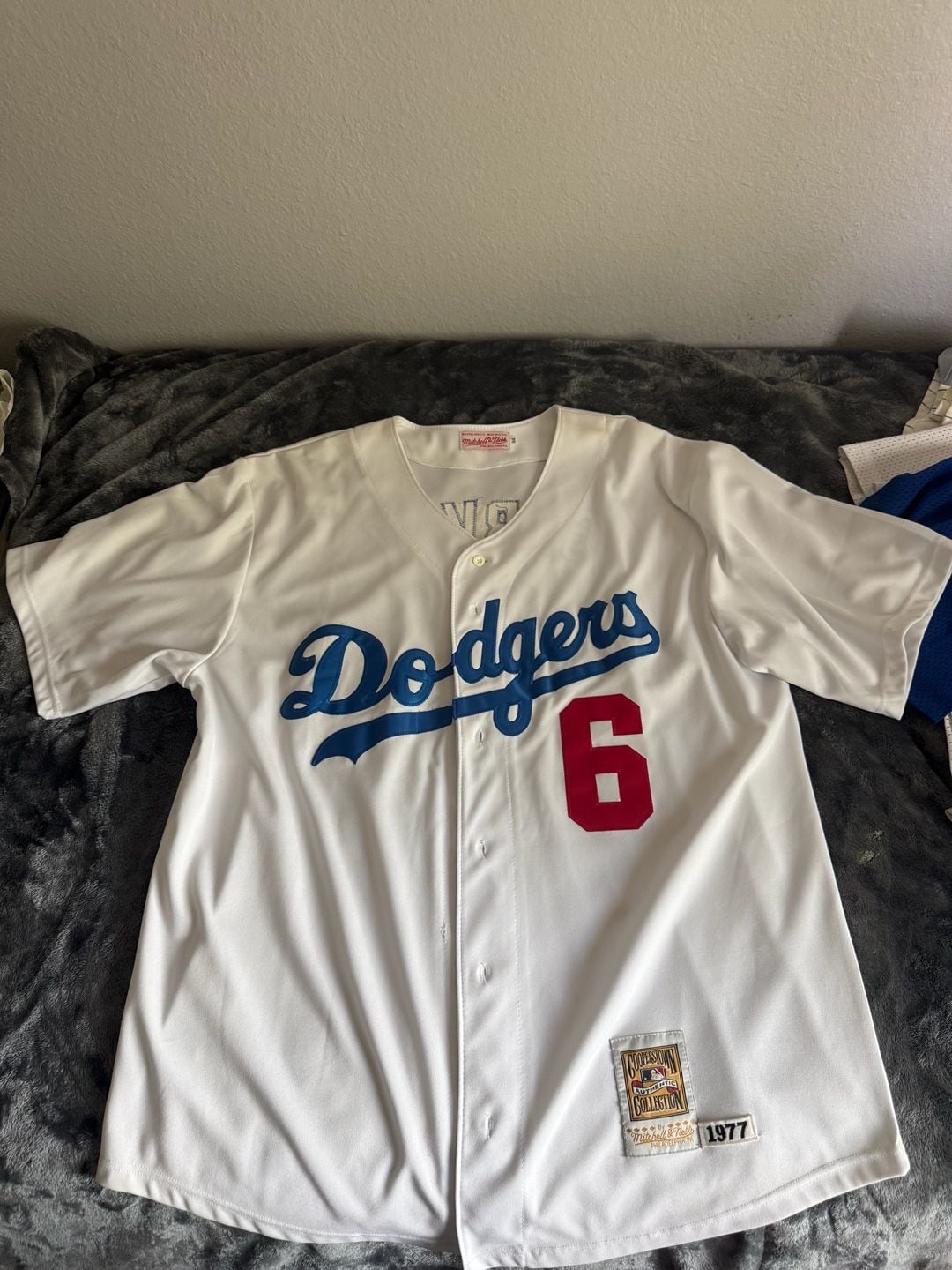 Mitchell & Ness Steve Garvey Los Angeles Dodgers 1977 Jersey Size 54 2