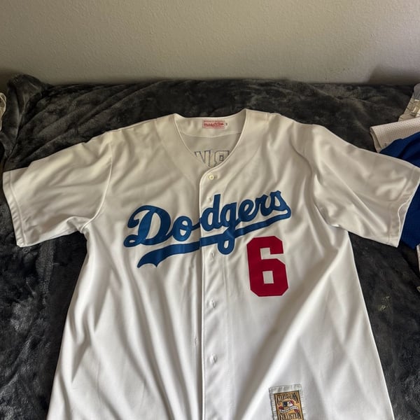 Mitchell & Ness Steve Garvey Los Angeles Dodgers 1977 Jersey Size 54