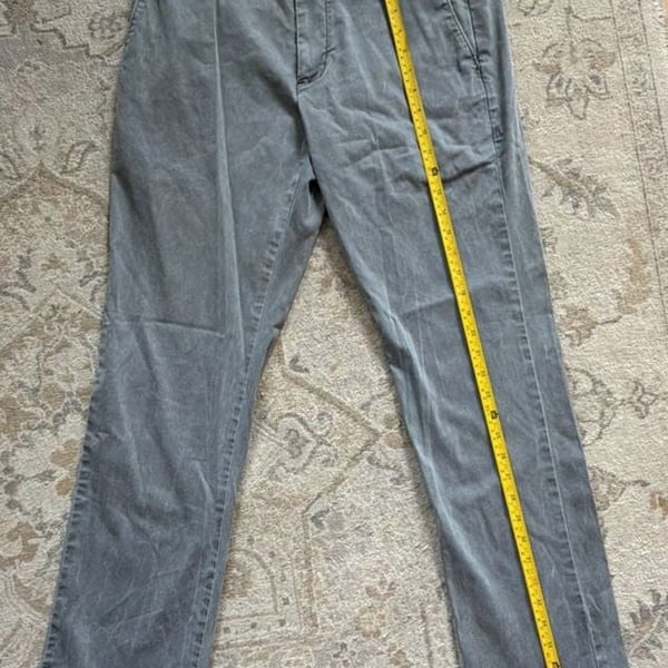 Tommy Bahama Grey Cotton Tencel Lyocell Blend Stretch Chino Pants Size 30x32
