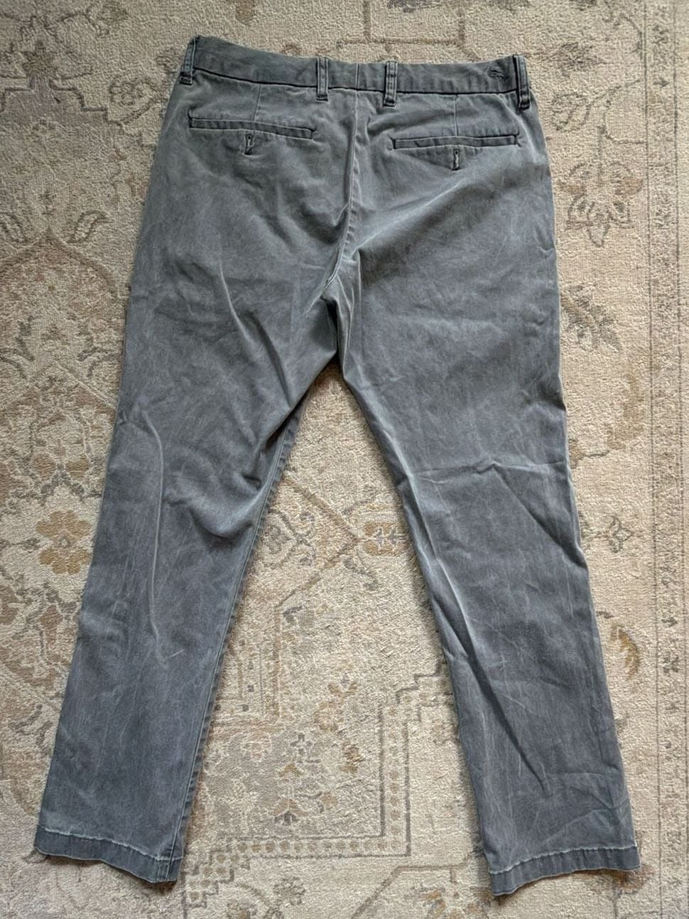Tommy Bahama Grey Cotton Tencel Lyocell Blend Stretch Chino Pants Size 30x32 9