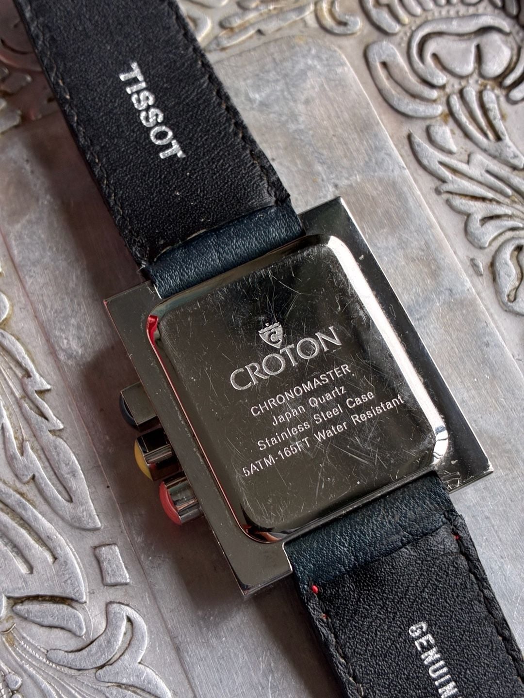 Croton Chronomaster Bauhaus Square Watch 4