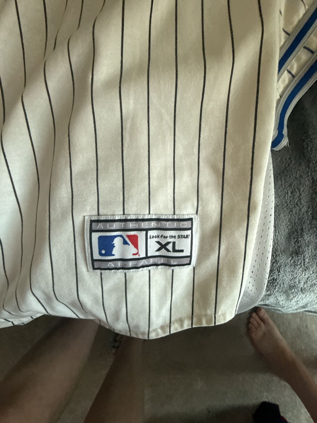 Starter Chicago White Sox Jersey Size XL Vintage Pinstripe MLB 3
