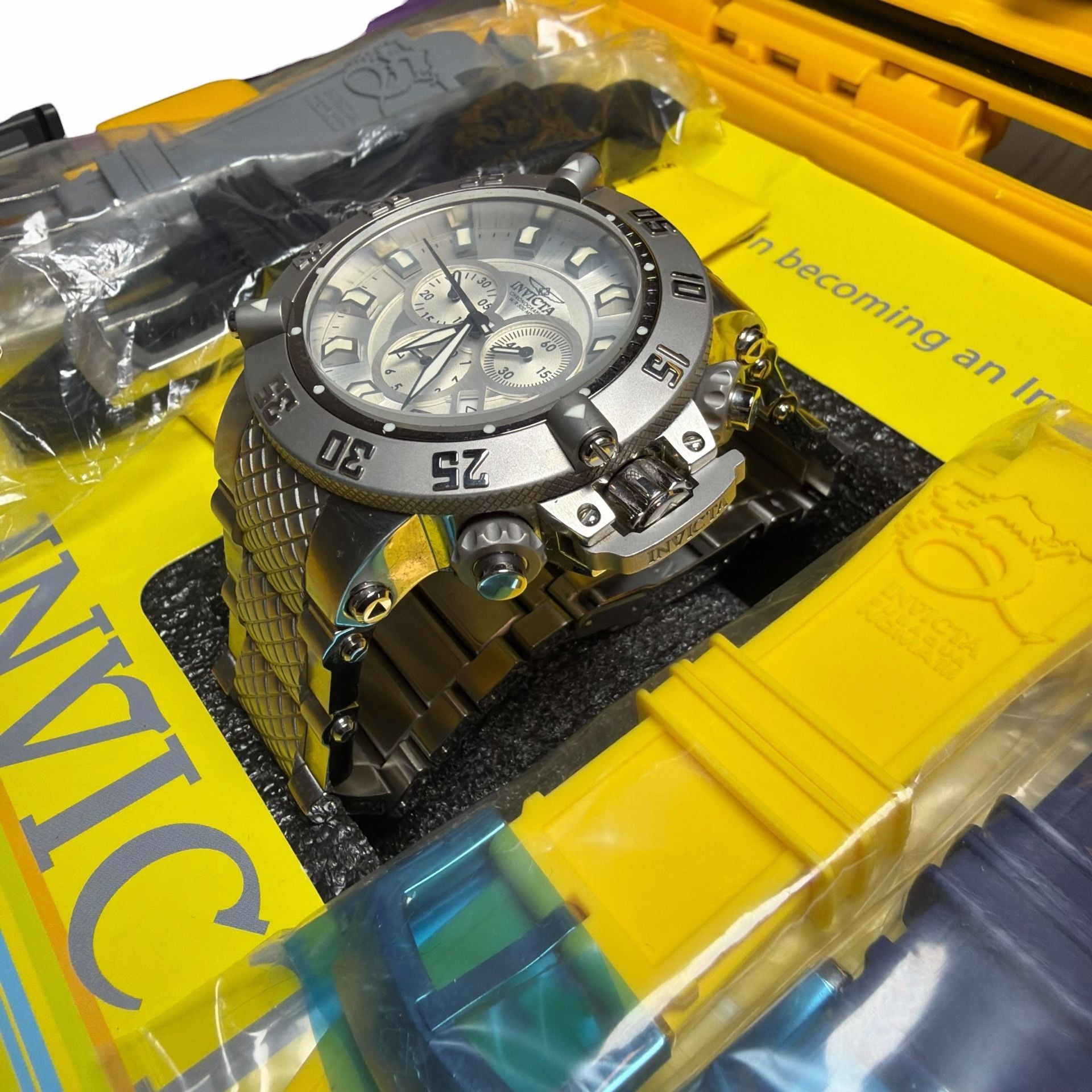 Invicta Reserve Venom Chronograph Swiss Quartz Watch 5